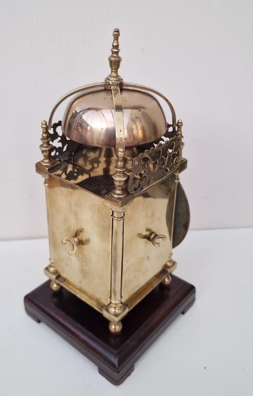 fig 1. A Small Fusee Lantern Mantel Clock