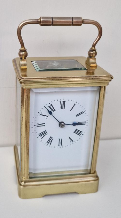 fig 1. A Striking Carriage Clock & Original Box