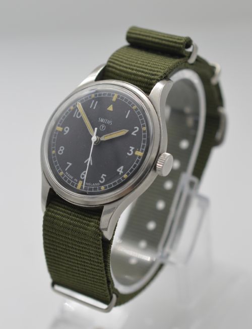 fig 1. 1968 Smiths W10 British Military Wristwatch