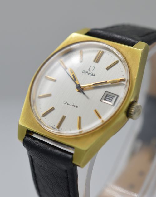 fig 1. 1972 Omega Geneve Wristwatch