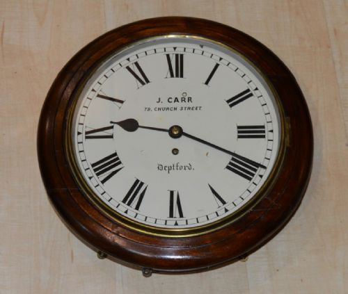 Carr of Deptford Fusee Dial Wall Clock