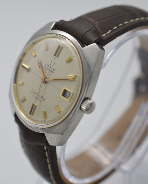 fig 1. 1968 Omega Seamaster Cosmic Wristwatch