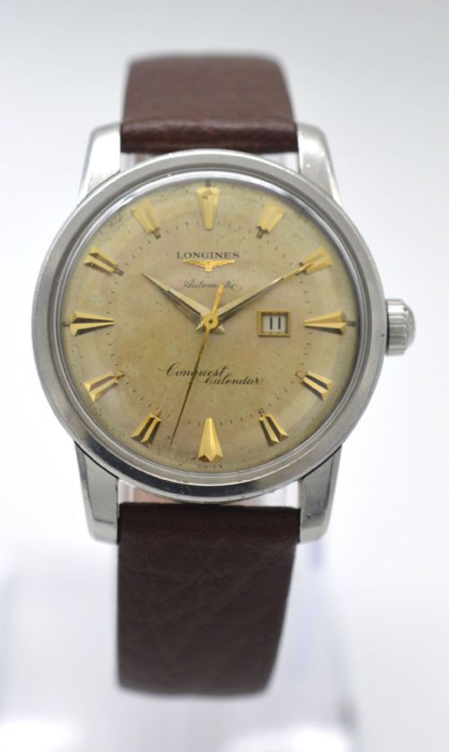 1956 LONGINES CONQUEST AUTOMATIC WRISTWATCH