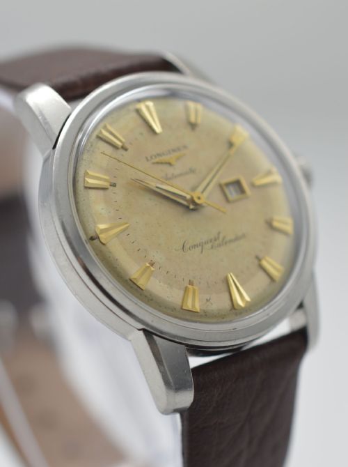 1956 LONGINES CONQUEST AUTOMATIC WRISTWATCH - ADDITIONAL PHOTO 4