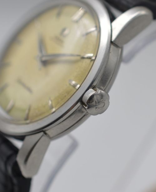 fig 1. 1956 Omega Seamaster Wristwatch with Box