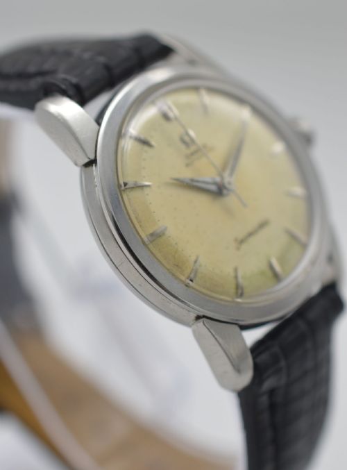 fig 3. 1956 Omega Seamaster Wristwatch with Box