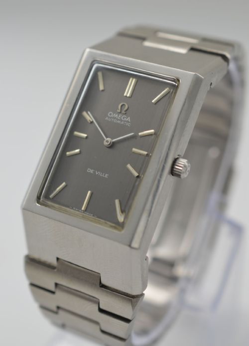 fig 1. 1974 Omega De Ville 'jumbo' Wristwatch