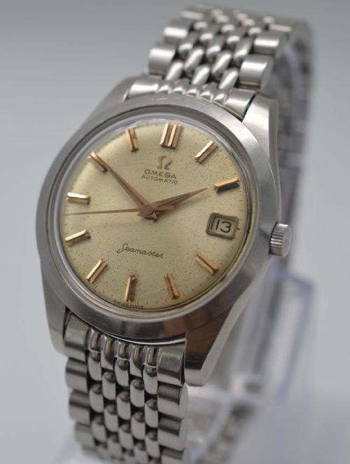fig 1. 1961 Omega Seamaster Wristwatch