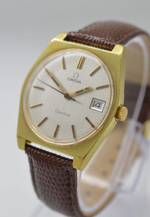 fig 1. 1972 Omega Geneve, Box and Papers