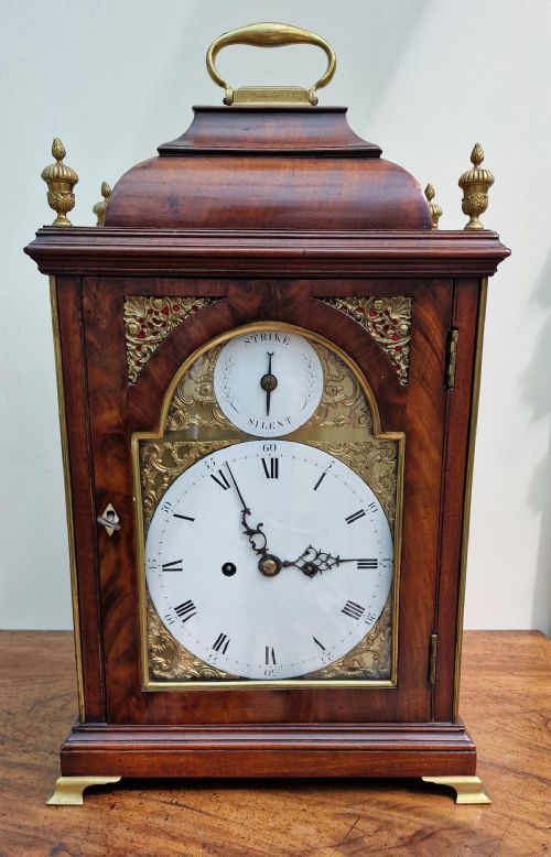 A Georgian Verge Bracket/table Clock