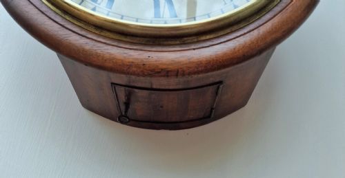 fig 1. Thoden, South Hampstead Fusee Dial Wall Clock