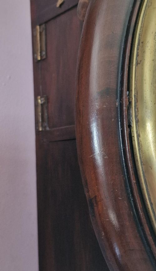 fig 1. Lindey, Bristol Drop Dial Wall Clock