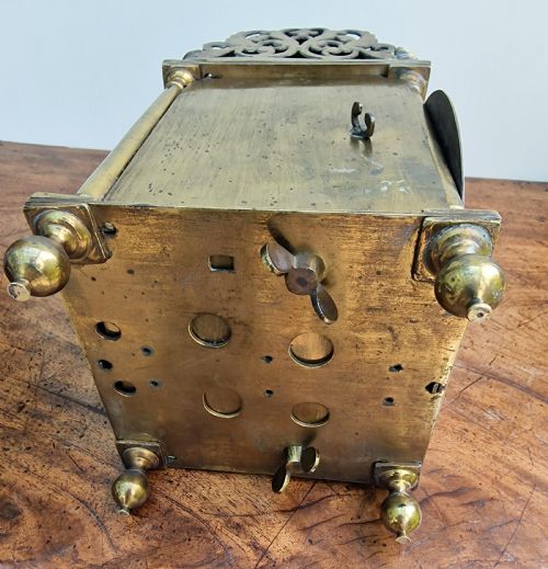 fig 2. A 17th Century Lantern Clock, John Knibb of Oxford