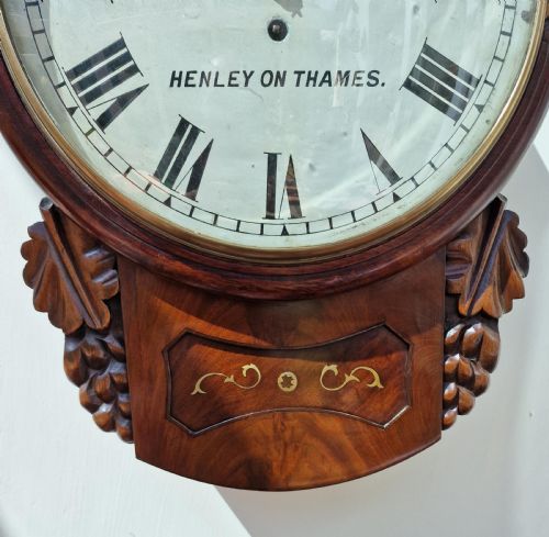 fig 1. Denner, Henley-on-Thames Fusee Wall Clock