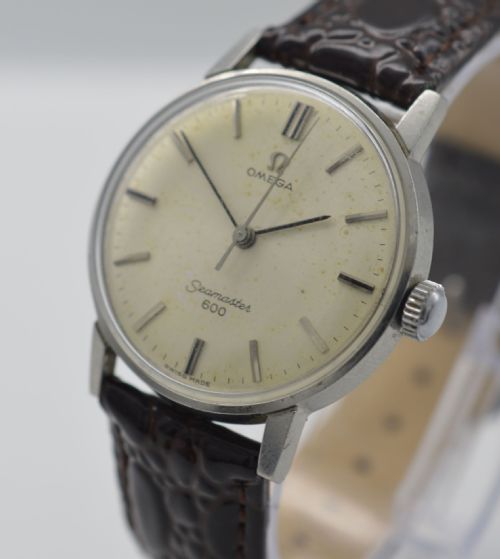 fig 1. 1966 Omega Seamaster 600 Wristwatch
