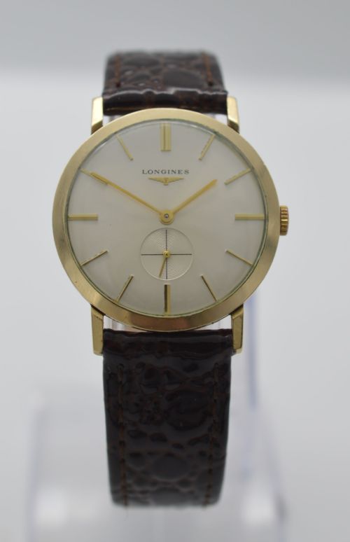 1965 Longines 9k Gold Wristwatch with Box