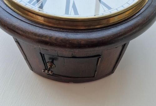fig 1. A Fusee Dial Wall Clock, Mummery, Stafford.