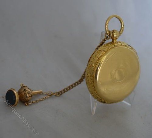 fig 1. Joseph Johnson of Liverpool 18K Pocket Watch