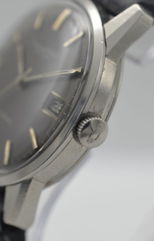 fig 2. 1970 IWC Stainless Steel Automatic Wristwatch