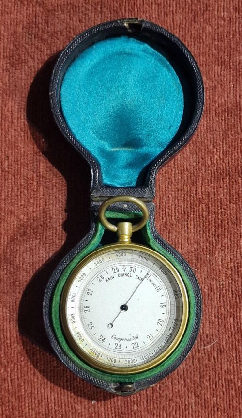 fig 1. A Victorian Pocket Barometer