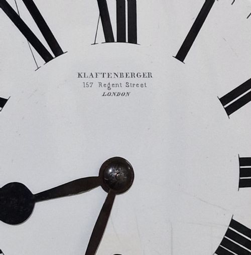 fig 1. Klaftenberger, London Chronometer Ships Clock