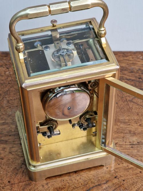 fig 1. An Early Striking Carriage Clock With Provenance