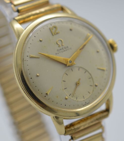 fig 2. 1950 Omega Automatic 'Bumper' Wristwatch