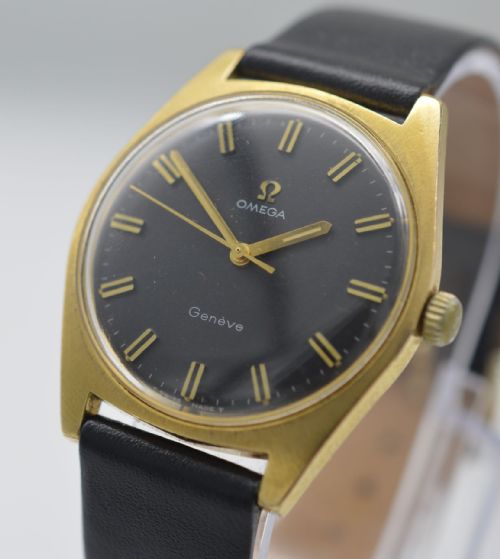 fig 1. 1968 Omega Geneve Wristwatch