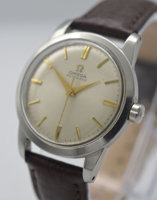 fig 1. 1951 Omega 'Bumper' Automatic Wristwatch