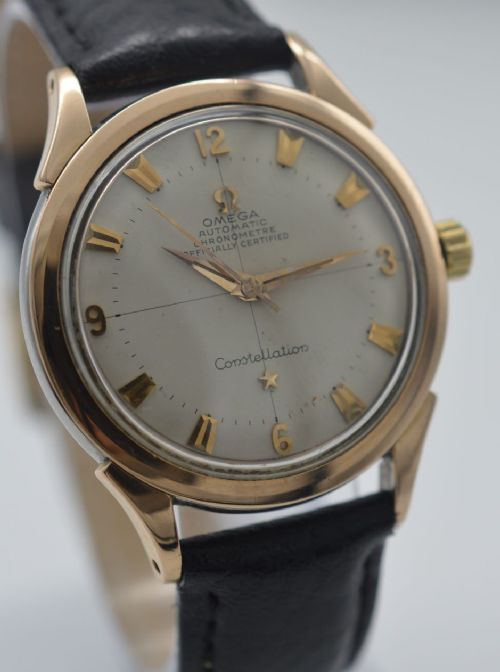 fig 3. 1954 Omega Constellation Automatic Wristwatch, Box and Papers