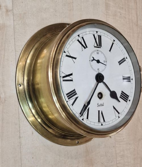 fig 1. A Brass Ships Clock