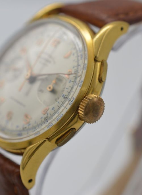 fig 2. 1960s Sultana Chronograph Wristwatch