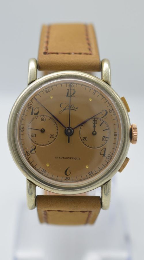 1950s Jolus Chronograph Wristwatch