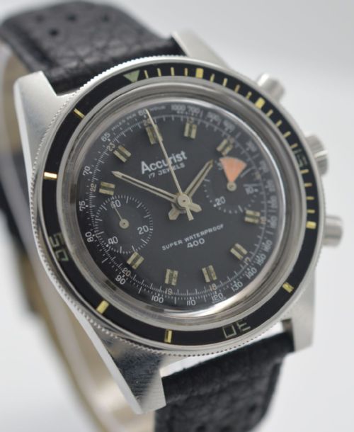 fig 2. 1960s Accurist Super Waterproof 400