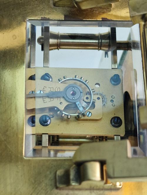 fig 1. A Full Size French Carriage Clock