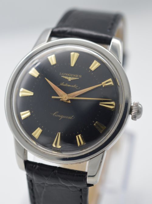 fig 1. 1958 Longines Conquest Wristwatch