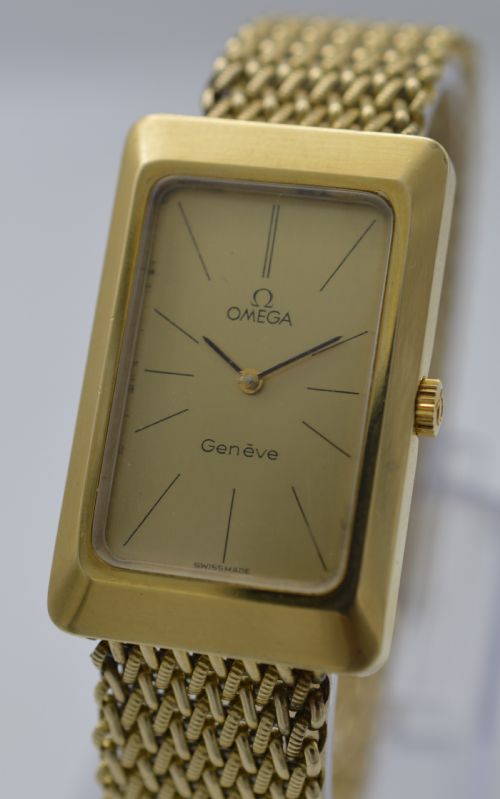 fig 1. 1974 Omega Geneve Wristwatch