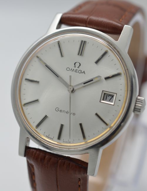 fig 1. 1972 Omega Geneve Wristwatch