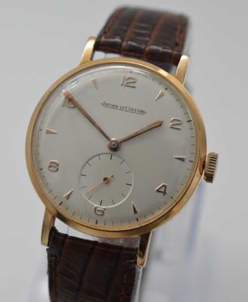 1950S JAEGERLECOULTRE 18K ROSE GOLD WRISTWATCH - ADDITIONAL PHOTO 2