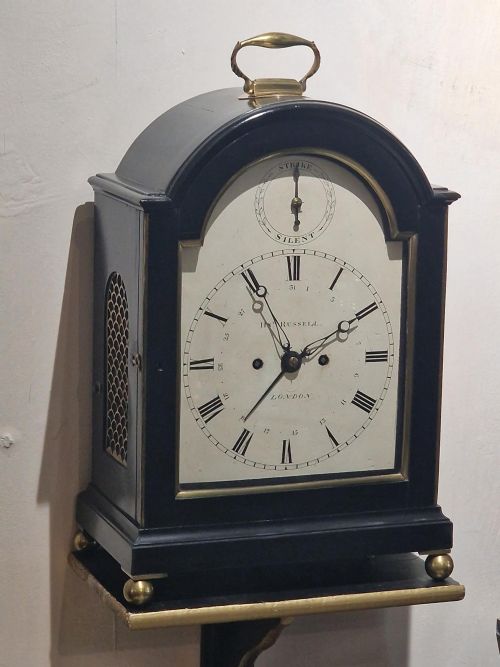 fig 2. Henry Russell, London Georgian Bracket Clock