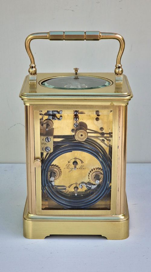 fig 1. A Grand & Petite Sonnerie Carriage Clock