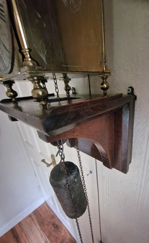 fig 1. A 17thc Style Lantern Clock Robert Watts, Stamford