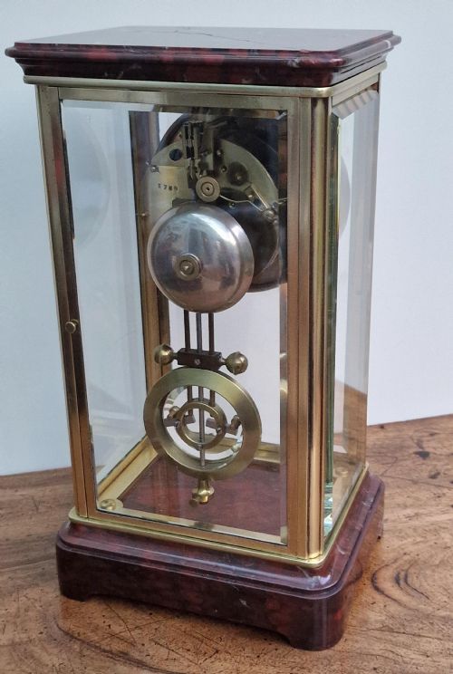 fig 1. A Four Glass Mantel Clock