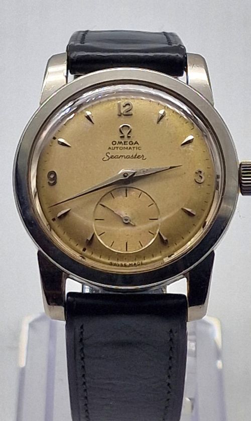 fig 1. 1950 Omega Automatic Wristwatch