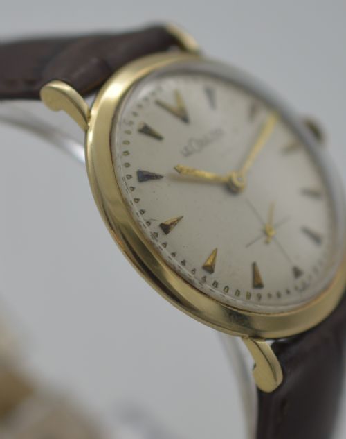 fig 2. 1950s LeCoultre 14K Gold Wristwatch