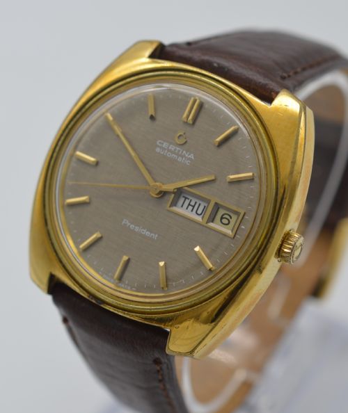 fig 1. 1960s Certina President Wristwatch