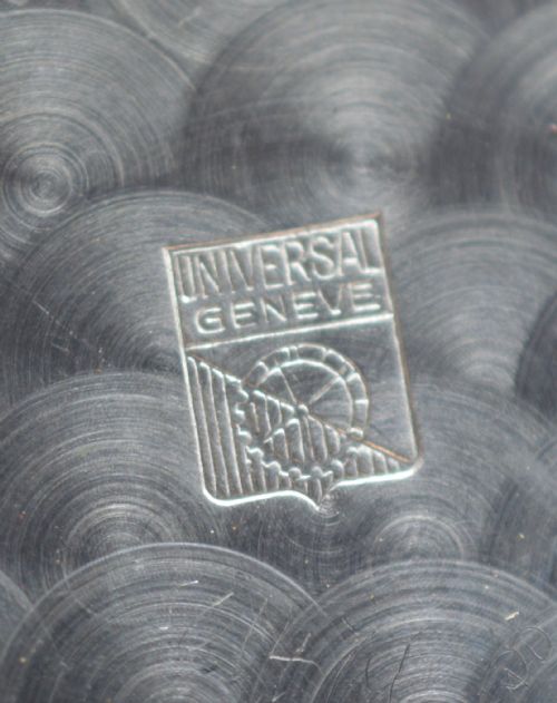 fig 2. 1949 Universal Geneve Stainless Steel Wristwatch