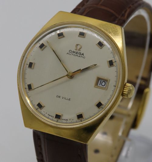 fig 1. 1969 Omega De Ville Automatic Wristwatch