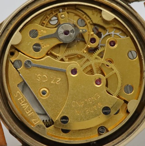 1956 SMITHS DE LUXE 9K GOLD WRISTWATCH - ADDITIONAL PHOTO 6