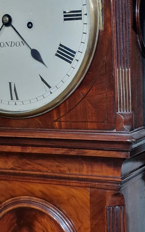 fig 2. Thomas Pace, London Georgian Longcase Grandfather Clock